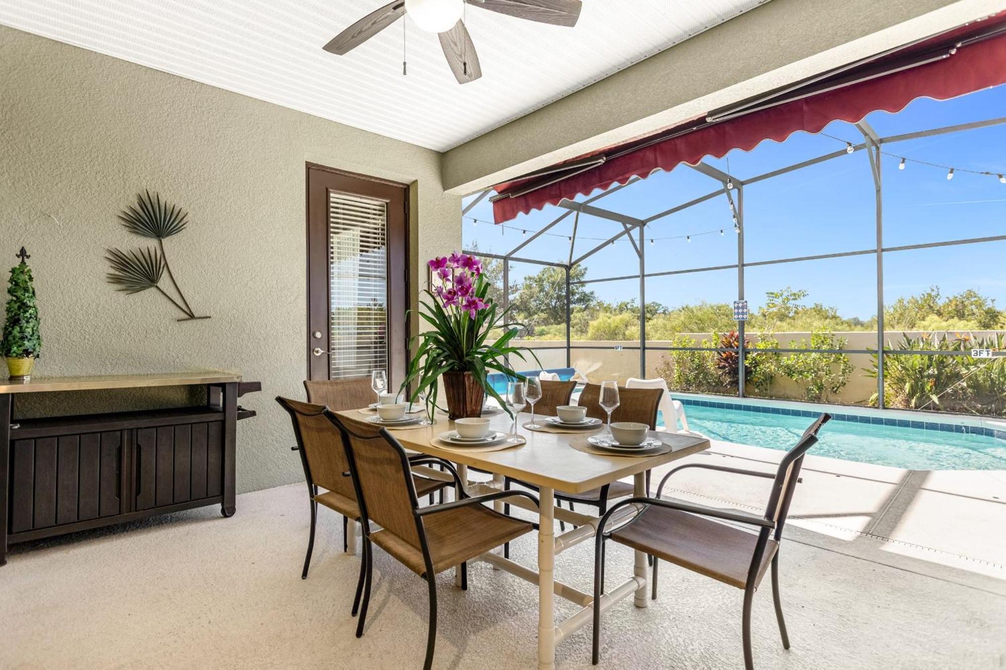 Luxury 4Br Home - Private Pool Bbq - Near Disney Kissimmee Exterior foto